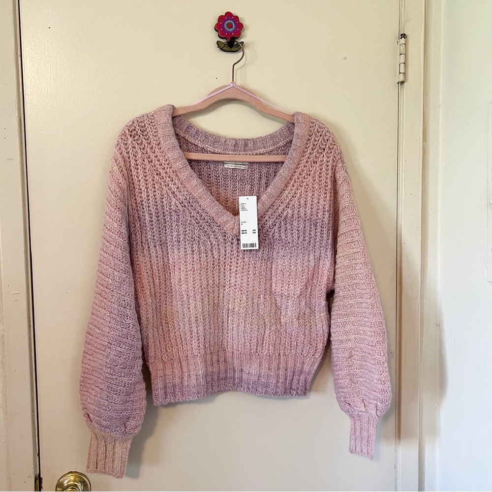 Urban Outfitters Winter Fall Knit Ombre Sweater